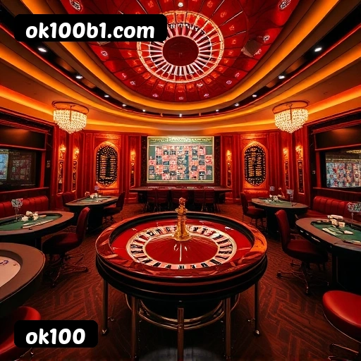Casino Exclusivo no ok100: Jogos de Elite e Dealers Reais